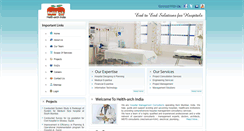 Desktop Screenshot of helth-archindia.com